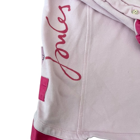 Joules Womens Pink Pullover V Neck With Buttons Size Small UK Womens - Picture 3 of 12